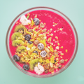 Electric Dragon Fruit Bowl